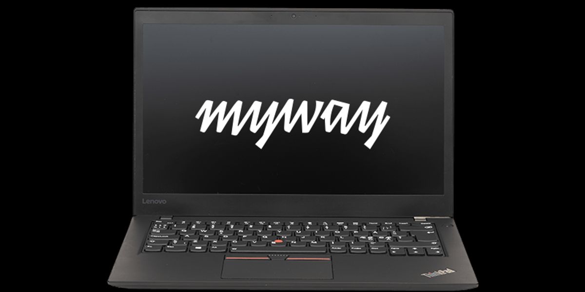 My Worker - Lenovo ThinkPad, 16 GB ram, 256 GB SSD - bærbar computer på abonnement - myway