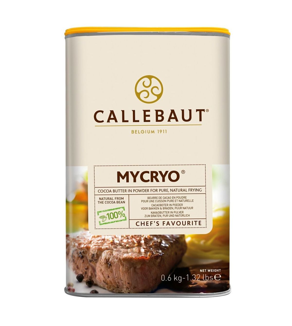 MYCRYO kakaosmørpulver 600 g - Callebaut