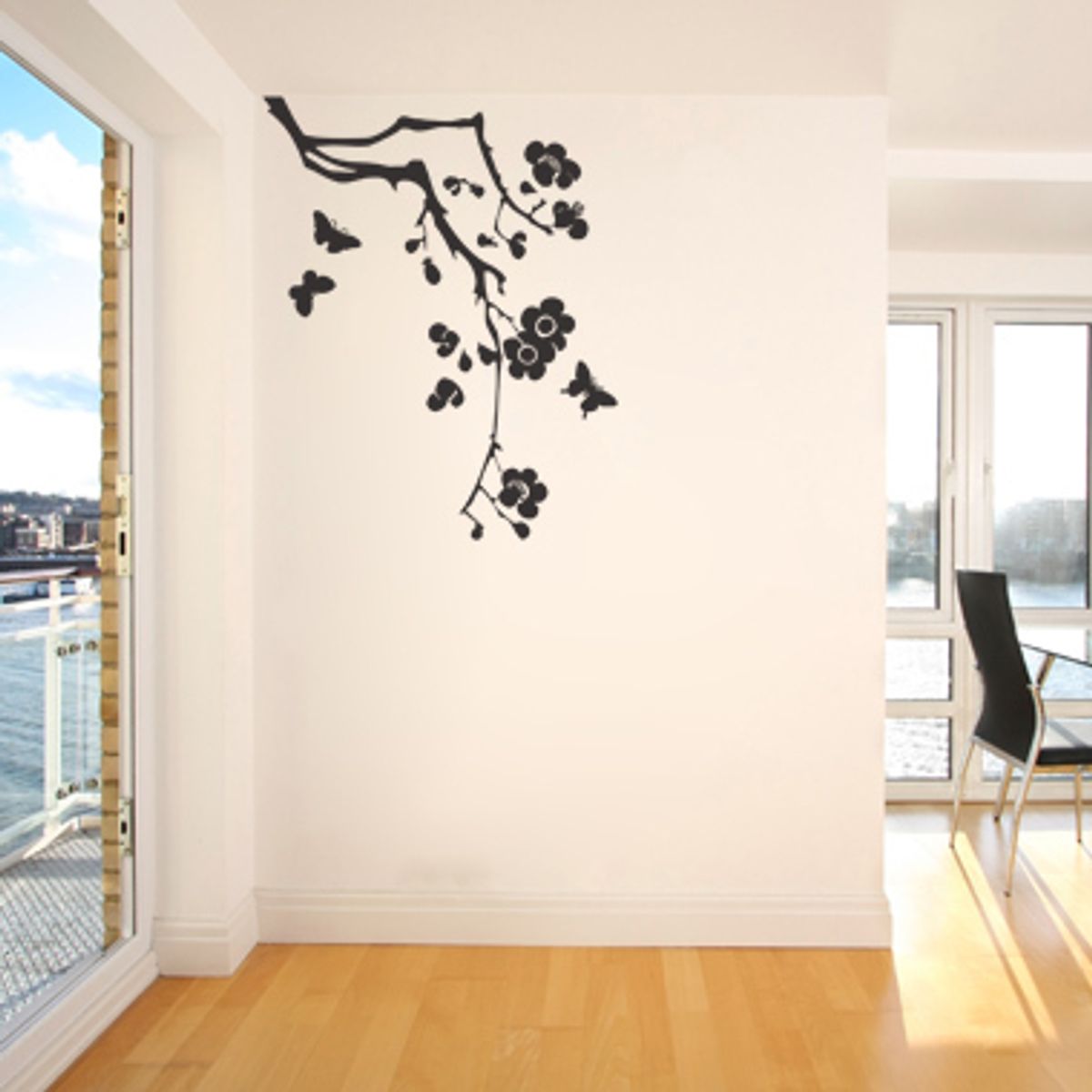 Myflowertree wallsticker af Heidi Holm Pedersen, 40x50 cm