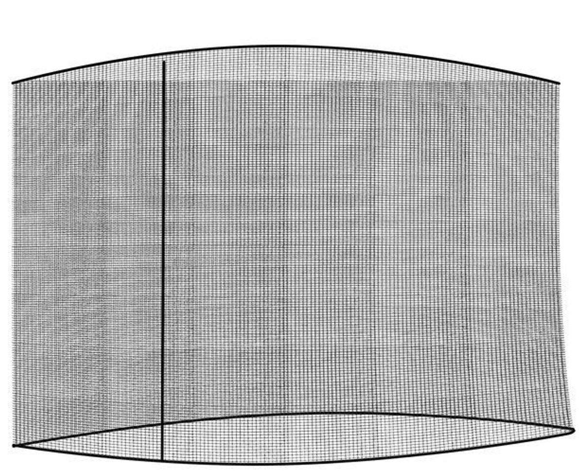 Myggenet til Parasol - Beskyt dig mod Insekter med 350 cm Diameter