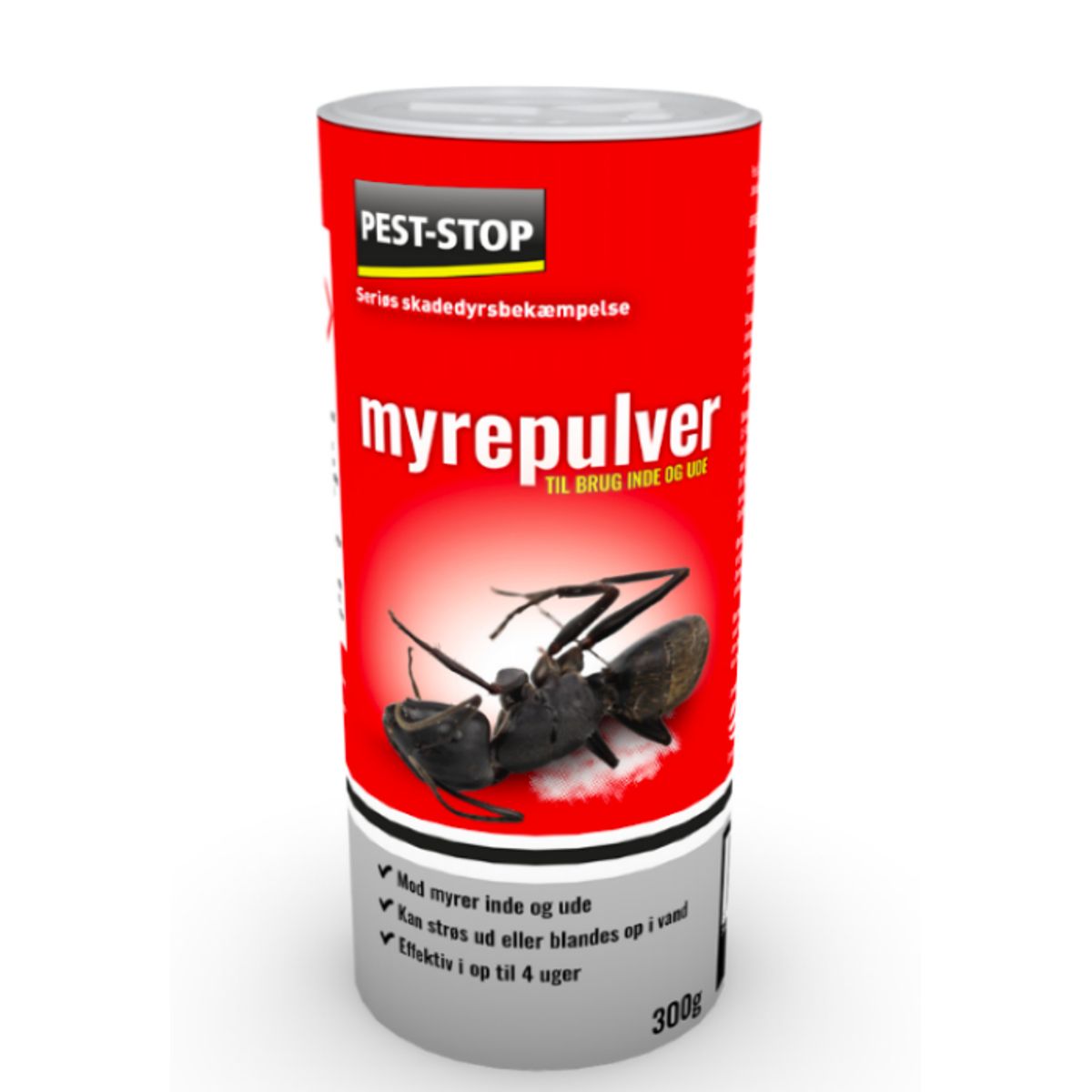 Myrepulver 300 g, til inde og ude brug