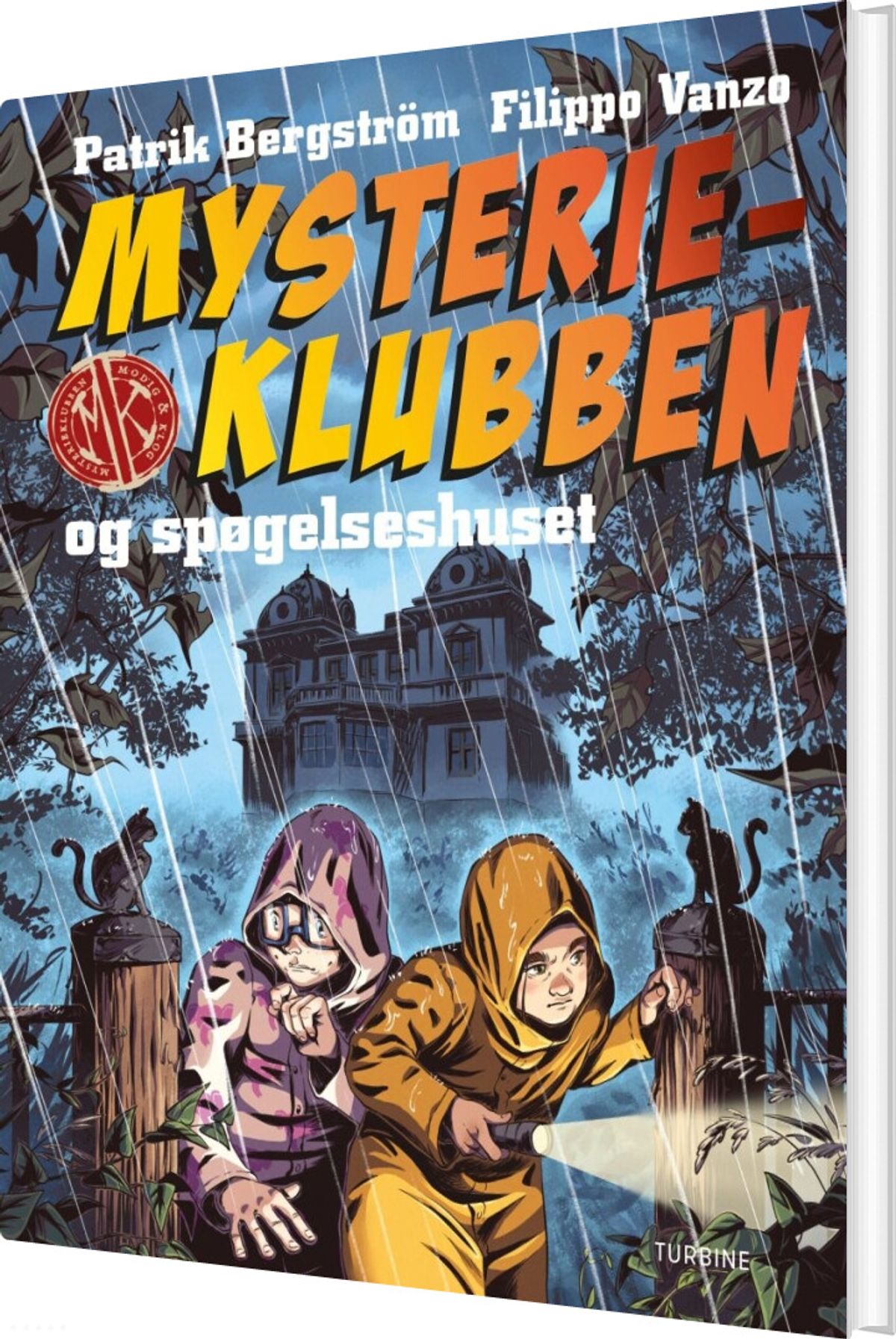 Mysterieklubben Og Spøgelseshuset - Patrik Bergström - Bog