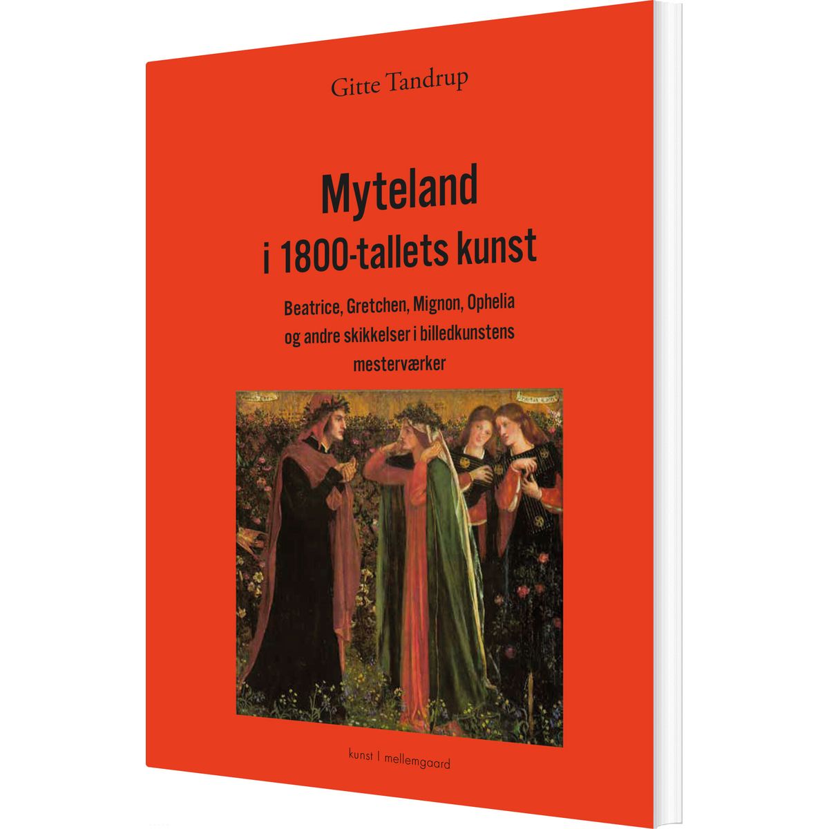 Myteland I 1800-tallets Kunst - Gitte Tandrup - Bog