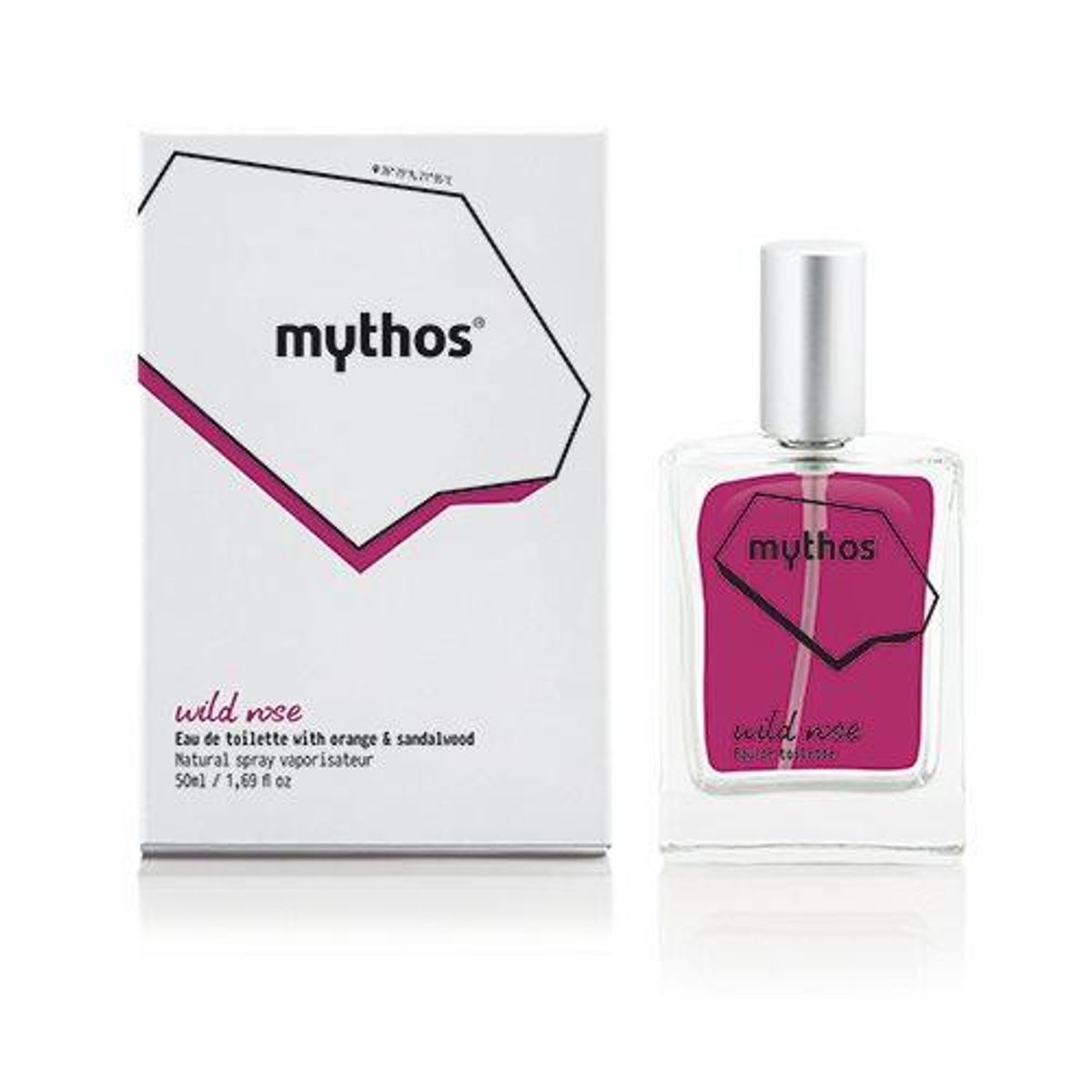 Mythos Eau de toilette Wild Rose, 50ml.