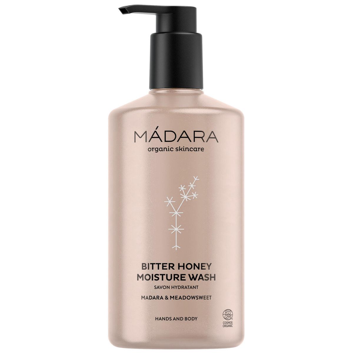 Mádara, Bitter Honey Moisture Wash, 500 ml. - Hudpleje, Kropspleje, Håndvask, Kropssæbe, Dermatologisk Testet