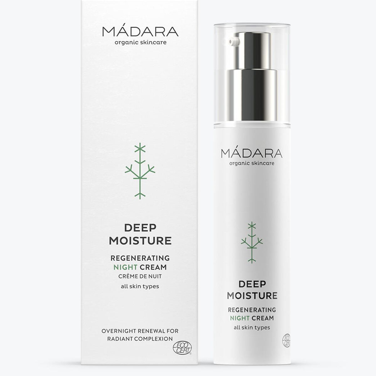 Mádara, Deep Moisture Regenerating Night Cream, 50 ml.