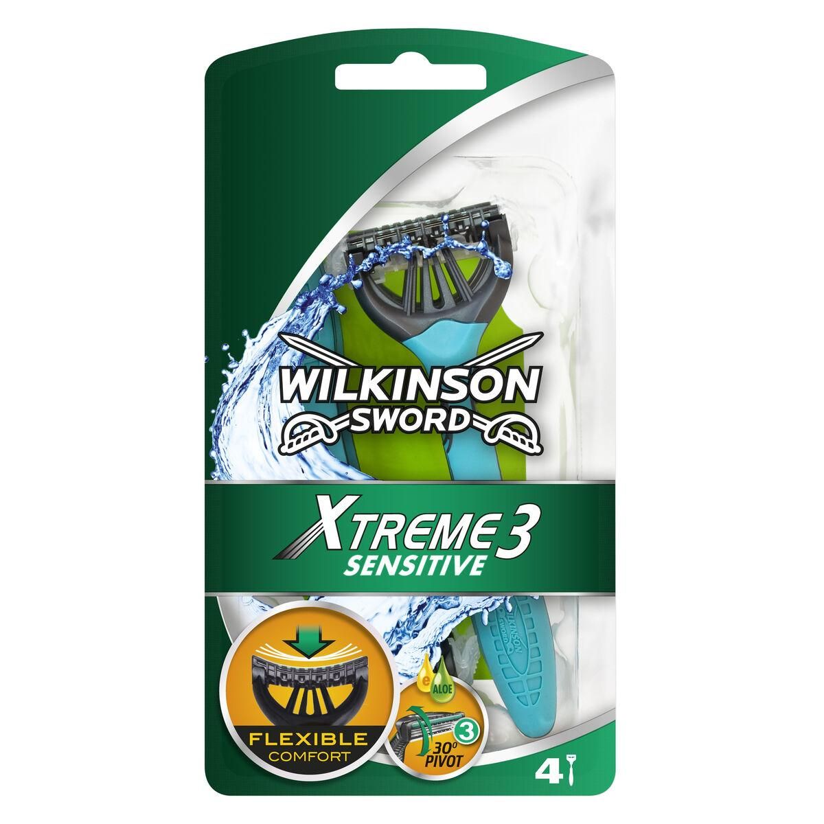 Máquinas de Barbear Descartáveis Wilkinson Sword Sensitive