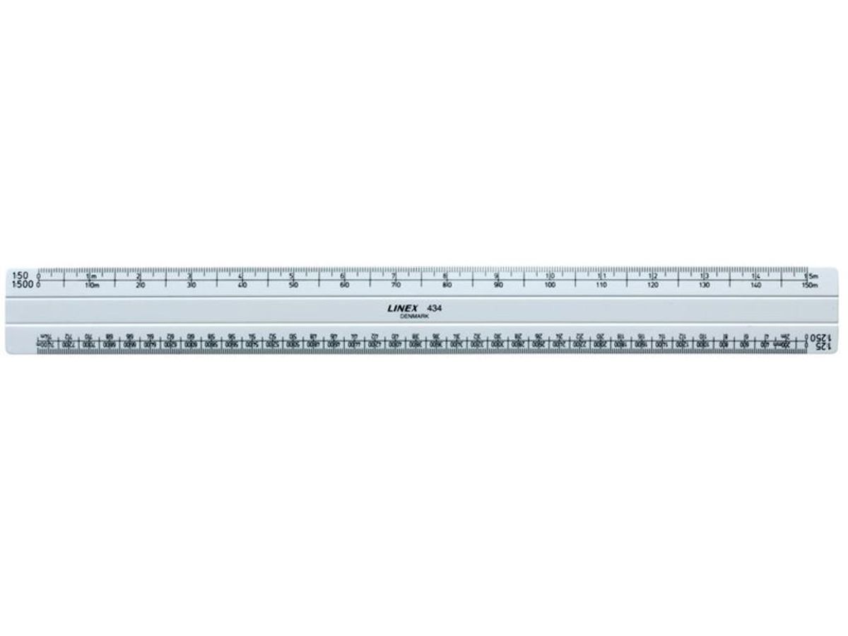 Målestok Linex 434 Flad