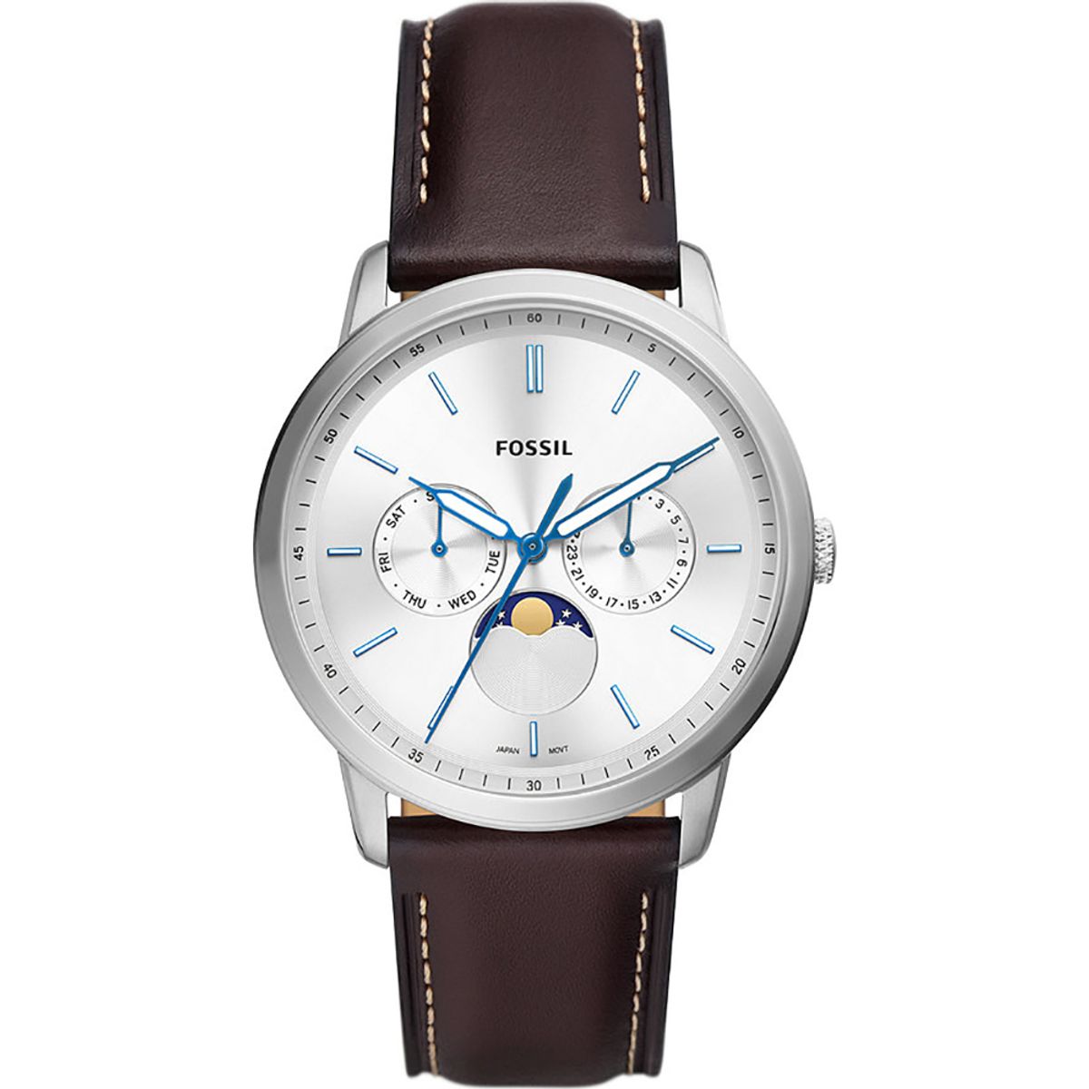 Månefase Neutra Minimalist Ur til Herre Fra Fossil FS5905