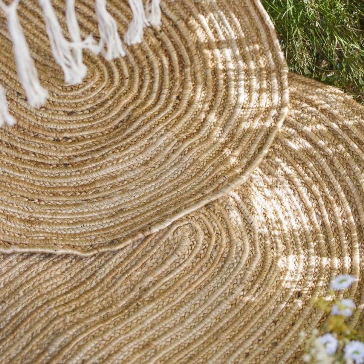 Måtte jute oval - Ib Laursen - 90x150 cm