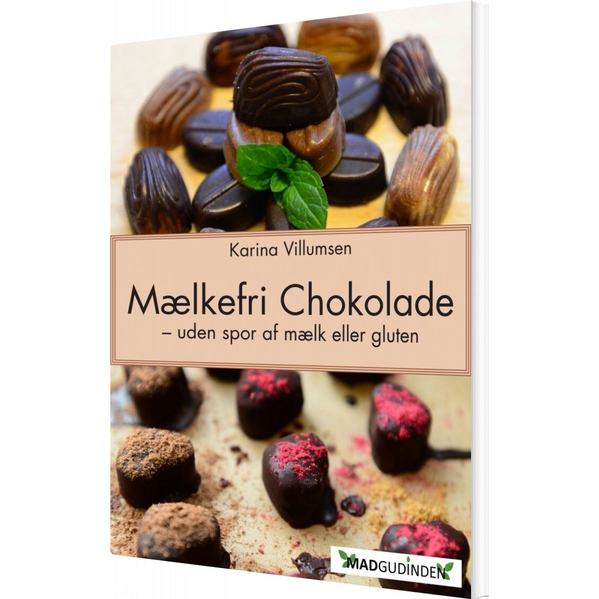 Mælkefri Chokolade - Uden Gluten - Karina Villumsen - Bog