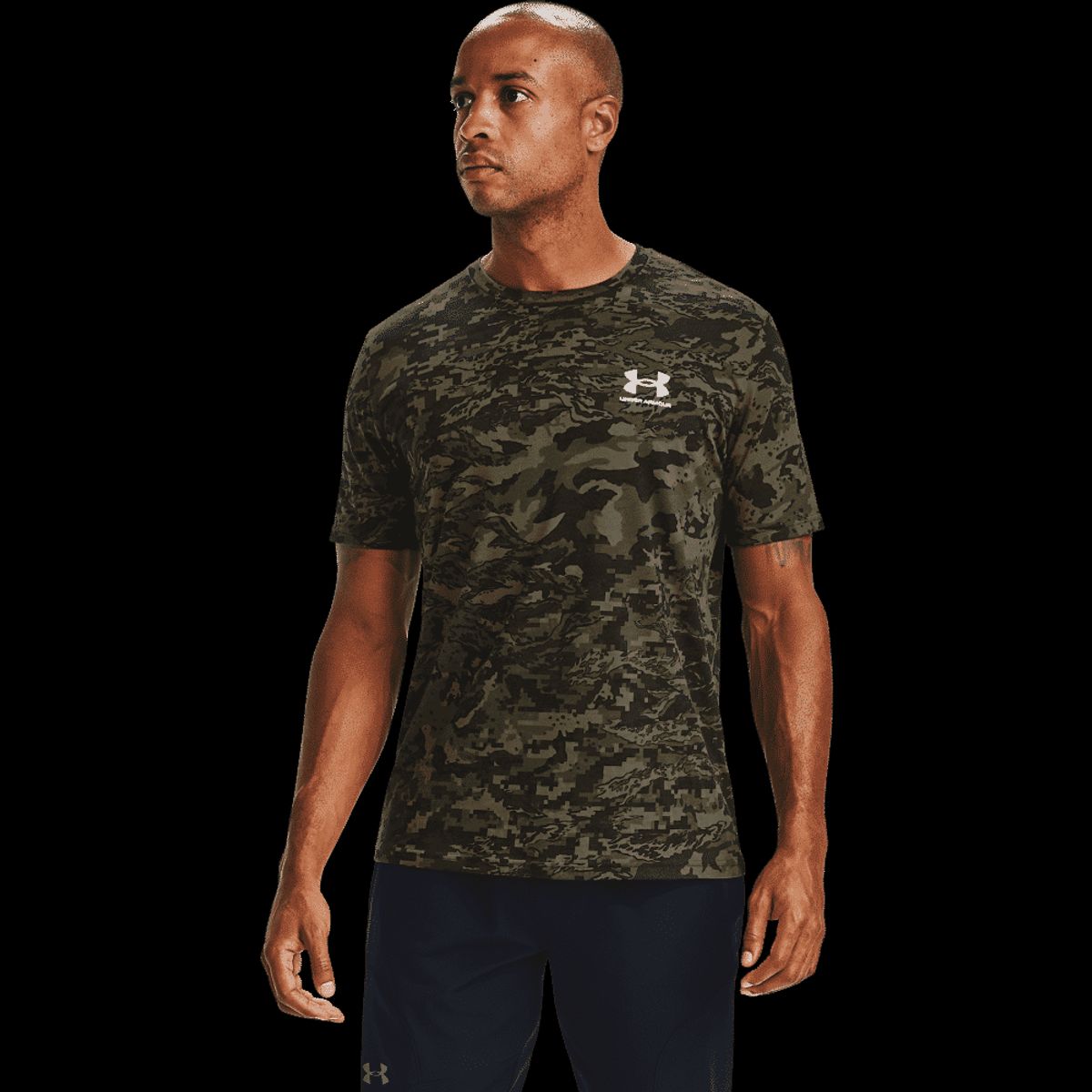 Mænds Under Armour - Abc Camo Ss - Black L