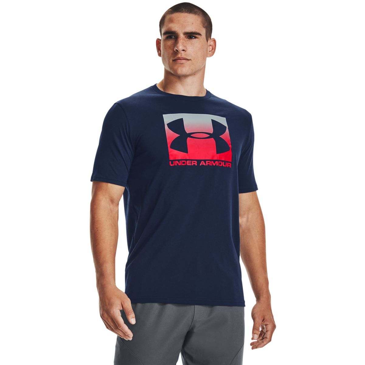 Mænds Under Armour - Charged Cotton T-shirt - Academy M