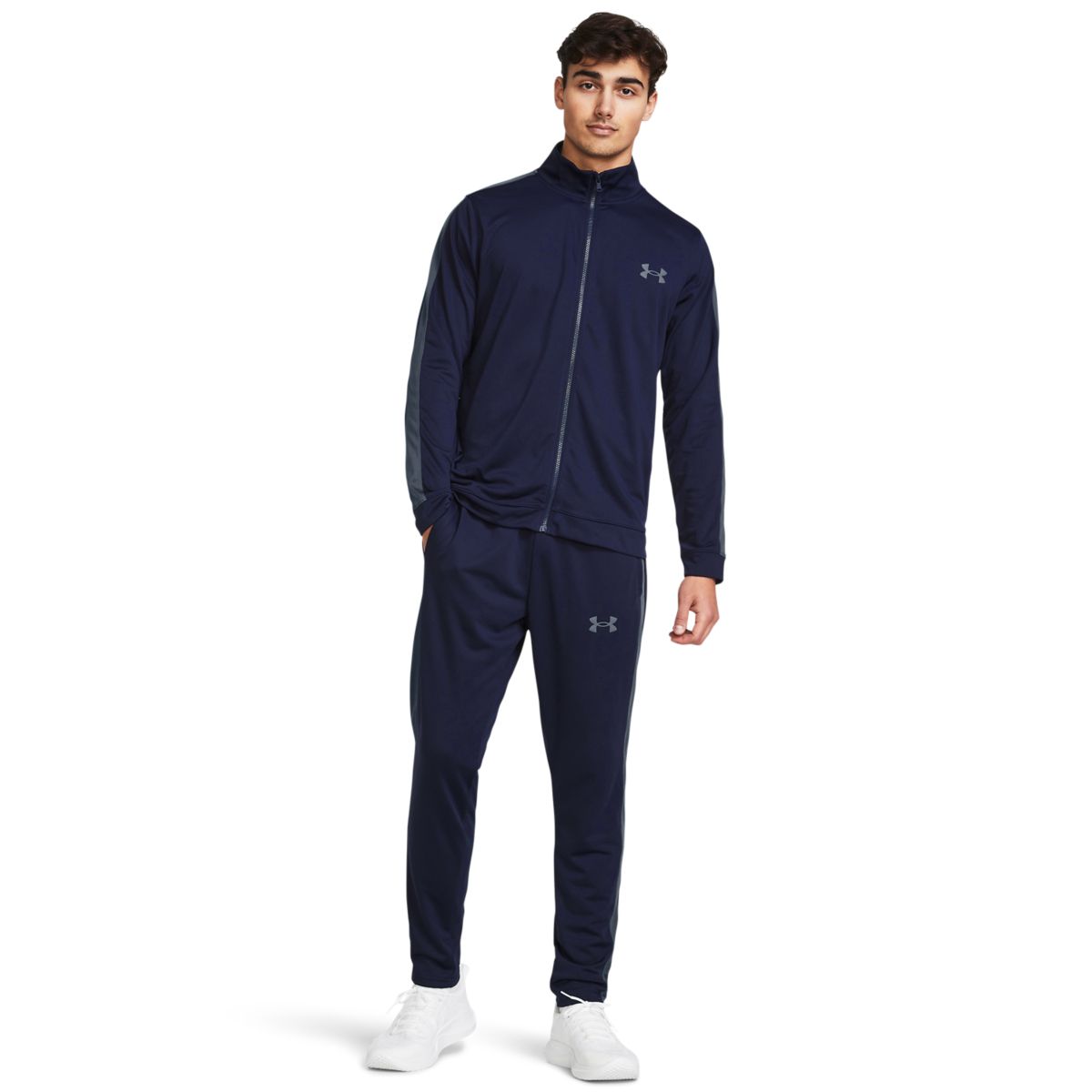 Mænds Under Armour - Knit Track Suit - Midnight Navy L