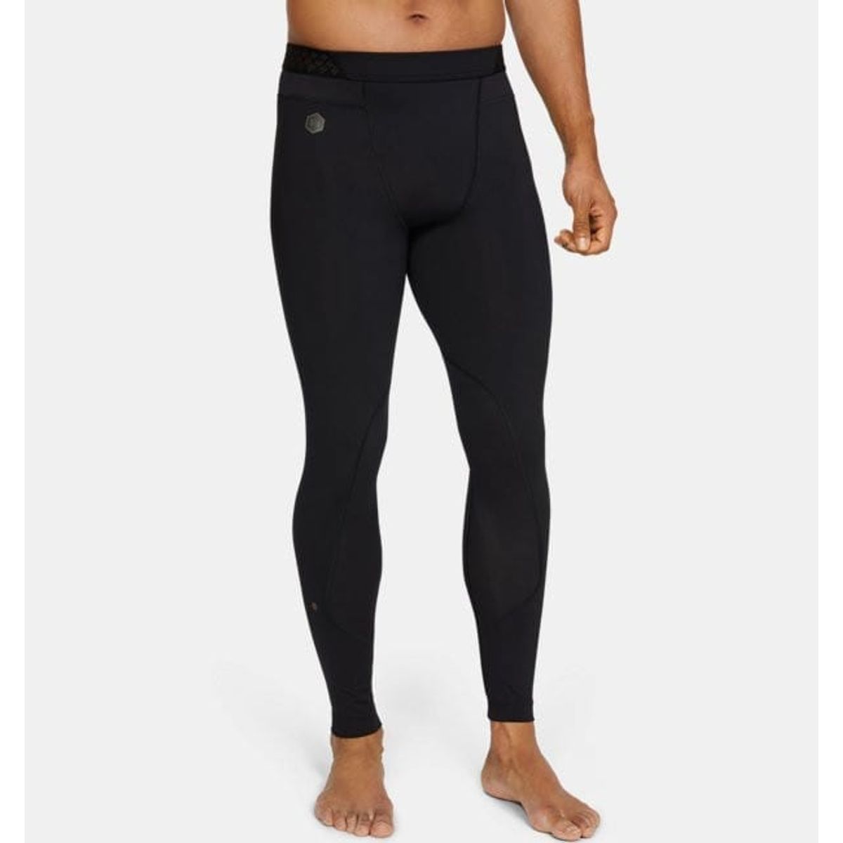 Mænds Under Armour leggings RUSH compression - Sort S