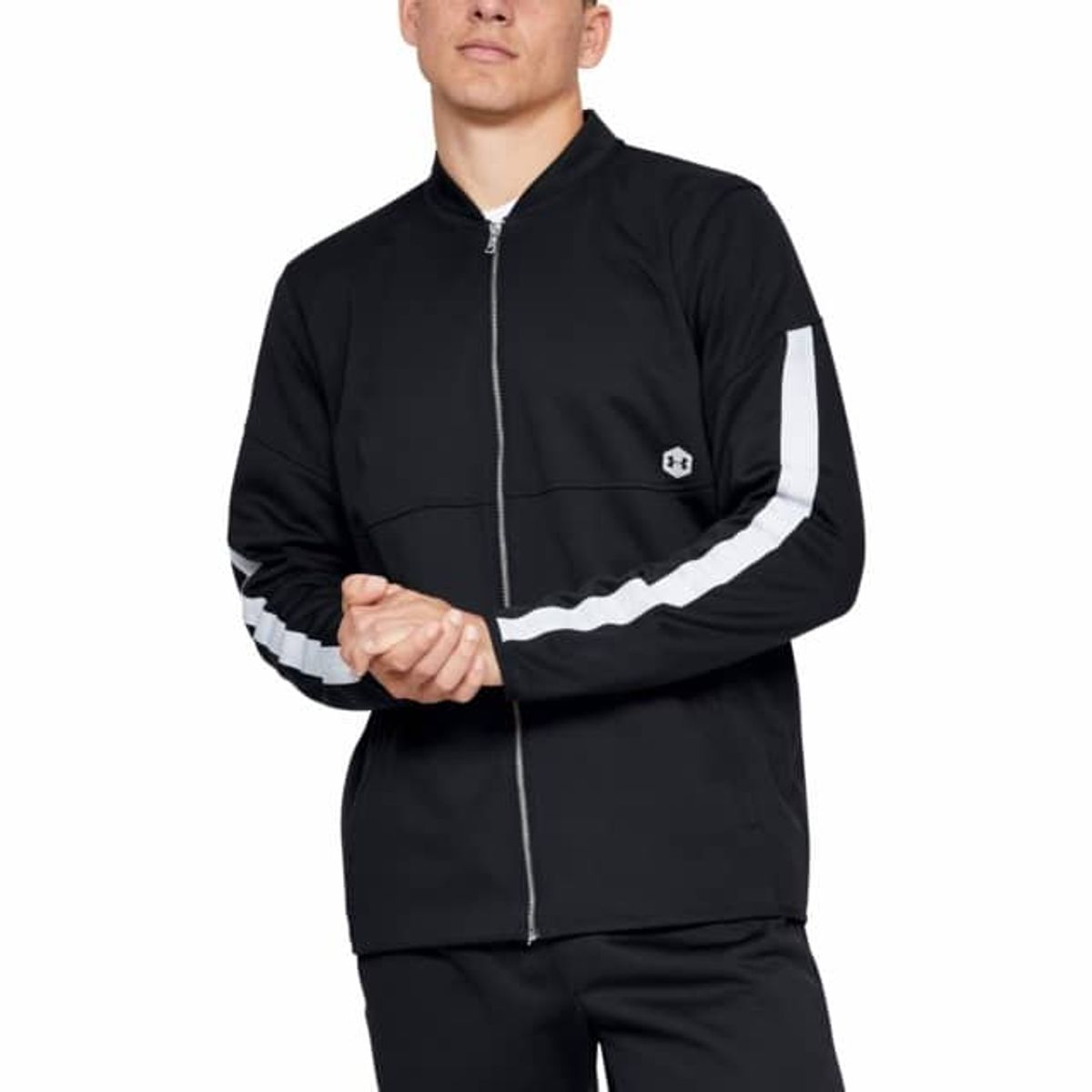 Mænds Under Armour Recover Knit Warm Up Top L