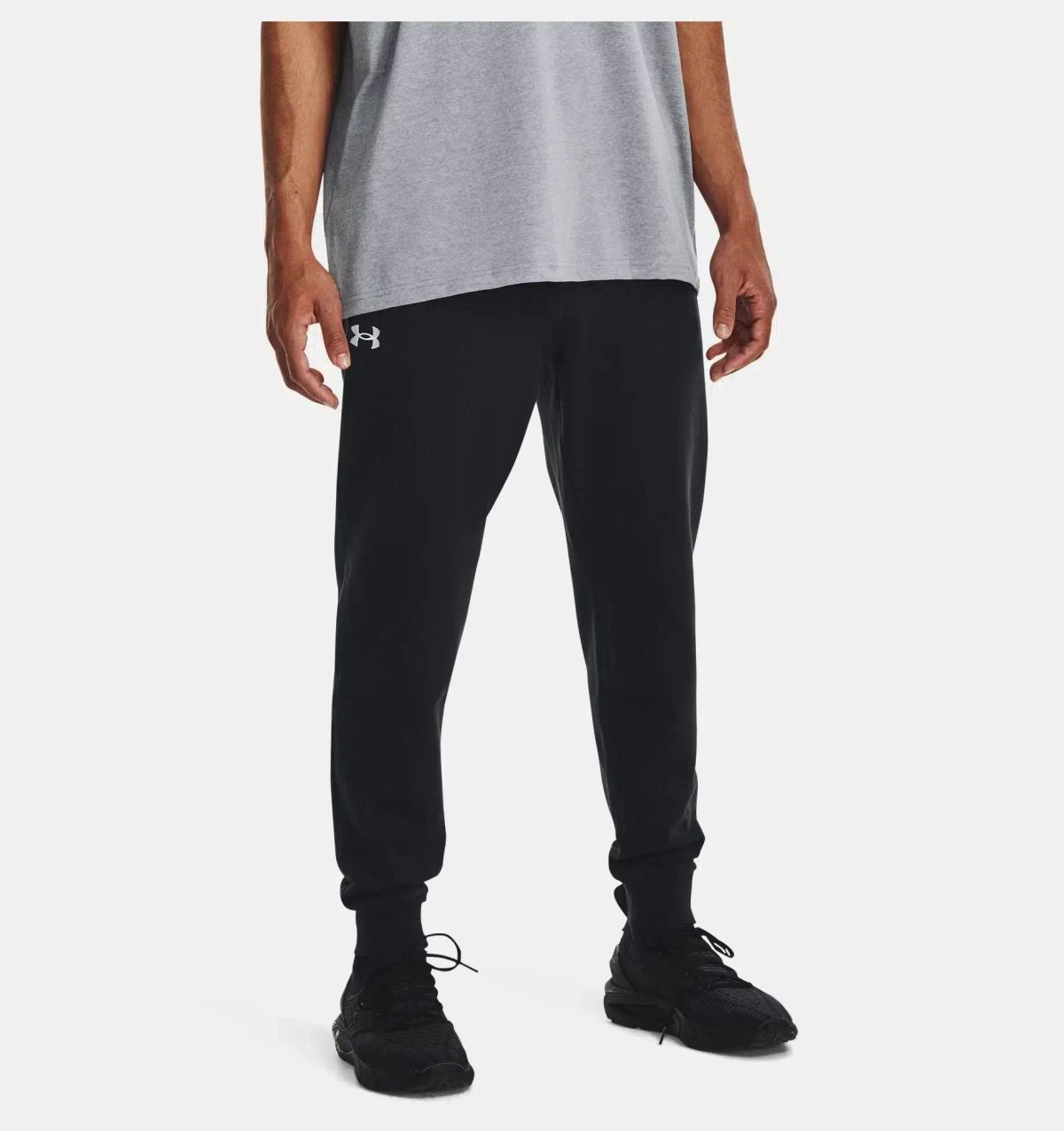 Mænds Under Armour - Rival Fleece Joggers - Black 3XL