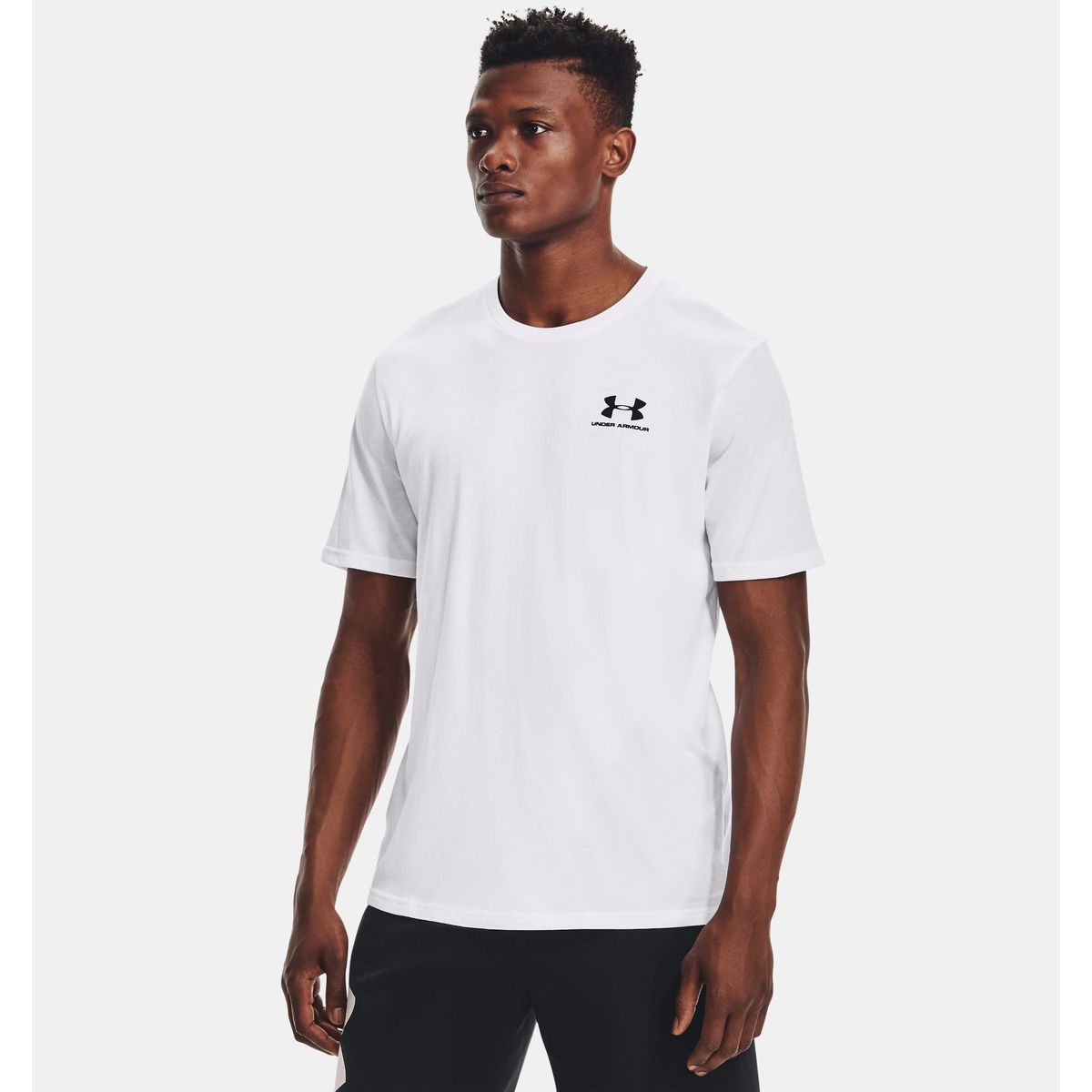 Mænds Under Armour - Sportstyle Left Chest - Hvid 4XL