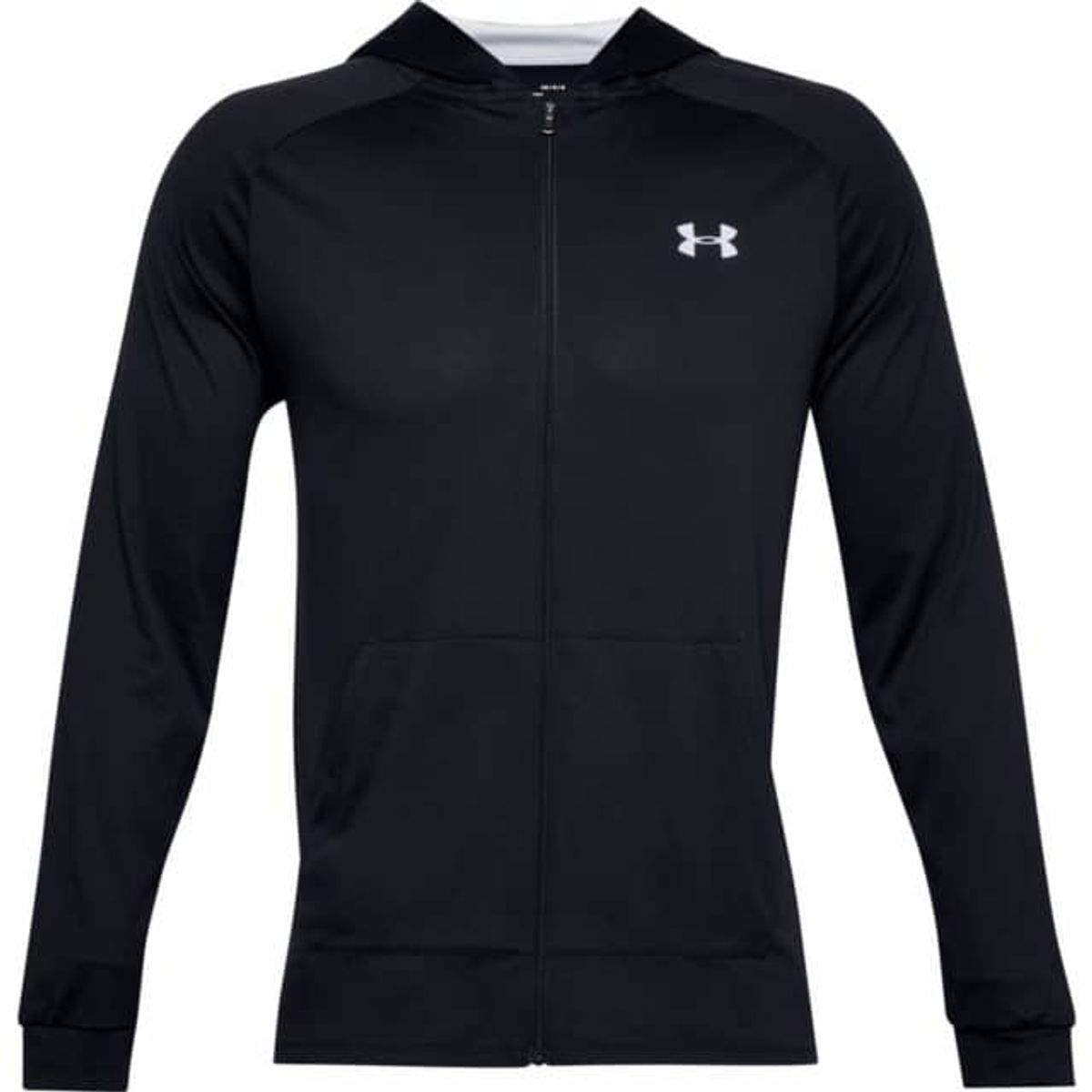 Mænds Under Armour - Tech 2.0 Langærmet Full Zip - Black XS