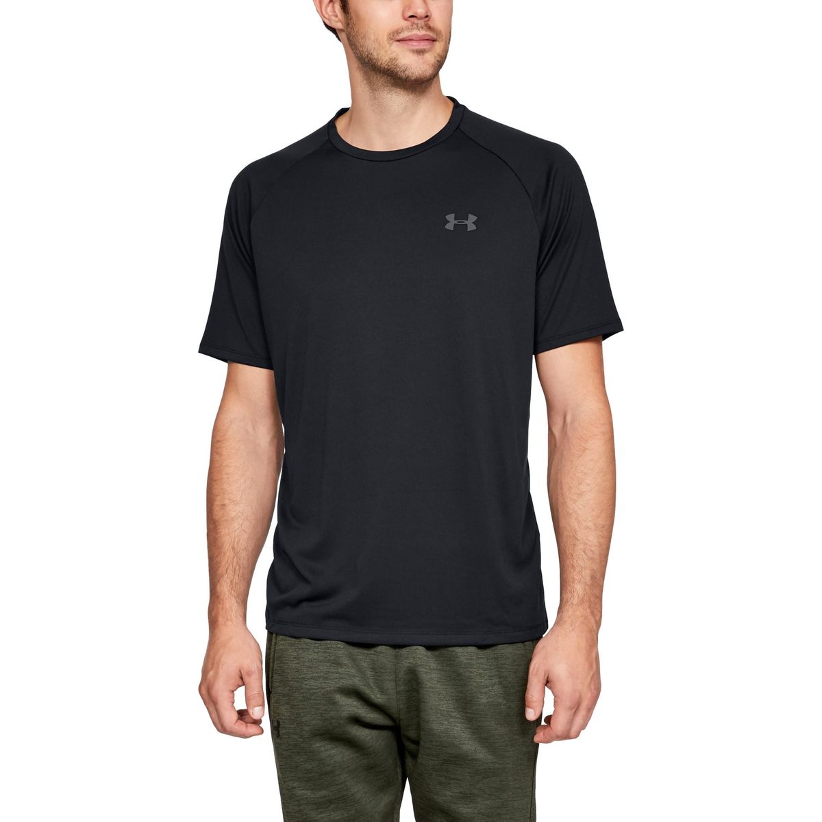 Mænds Under Armour Tech 2.0 T-shirt - Sort 3XL