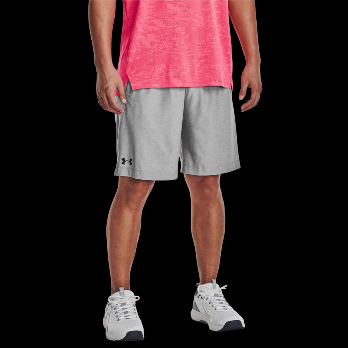 Mænds Under Armour - Tech Vent Shorts - Mod Gray M