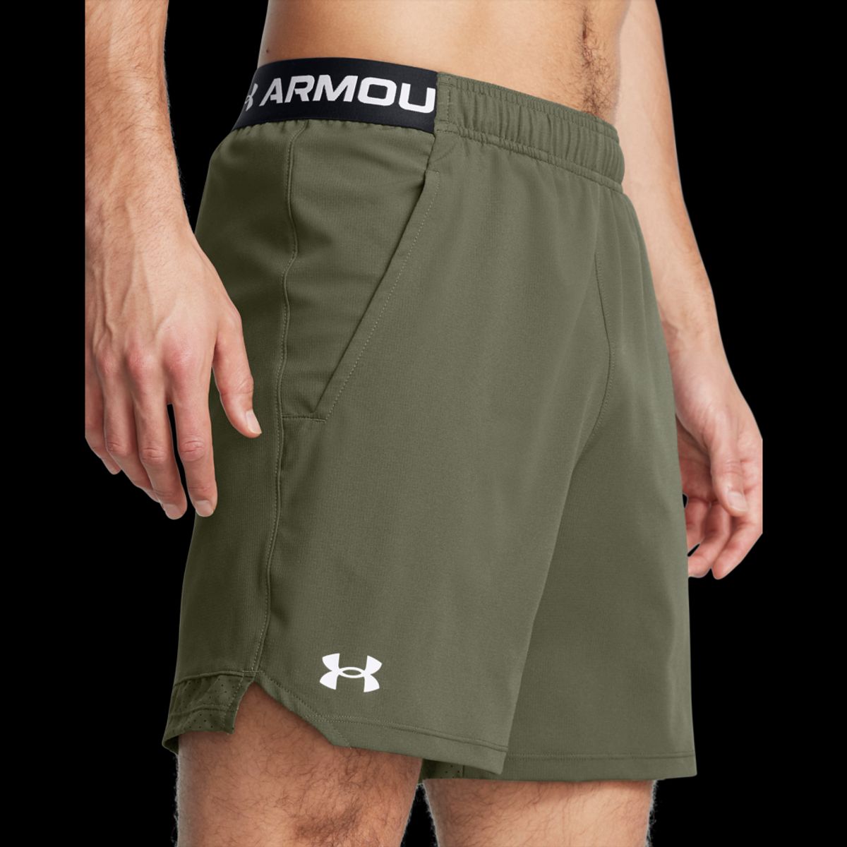 Mænds Under Armour - Vanish Woven 6" Shorts - Marine Green M