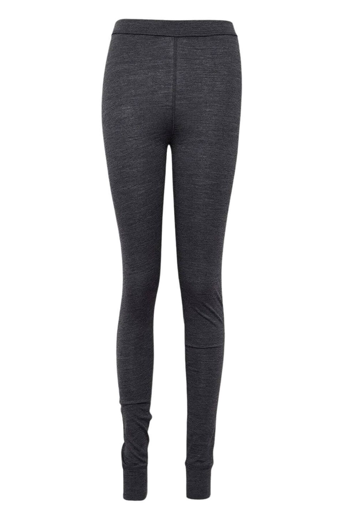 Mørkegrå uld leggings, damer, JBS of Denmark, str. medium