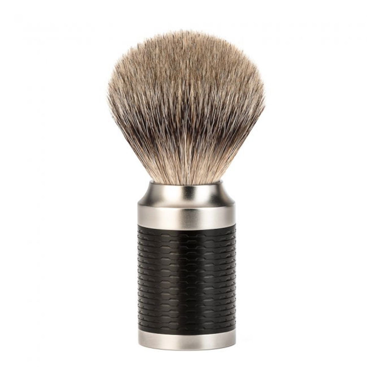 Mühle Rocca Barberkost Silvertip Badger, Rustfrit Stål (091-M-96)