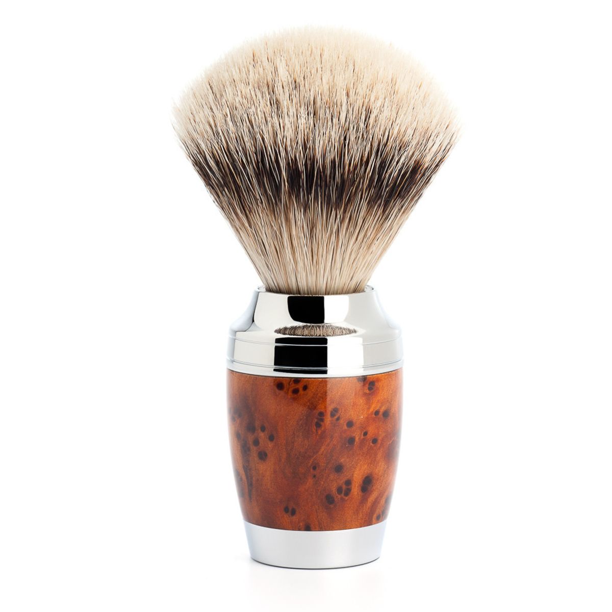 Mühle Silvertip Barberkost, 21 mm, Stylo, Thuja Wood