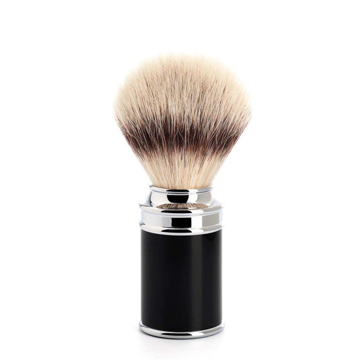 Mühle Silvertip Fibre ® Barberkost, 21 mm, Traditional, Sort Kunstharpiks