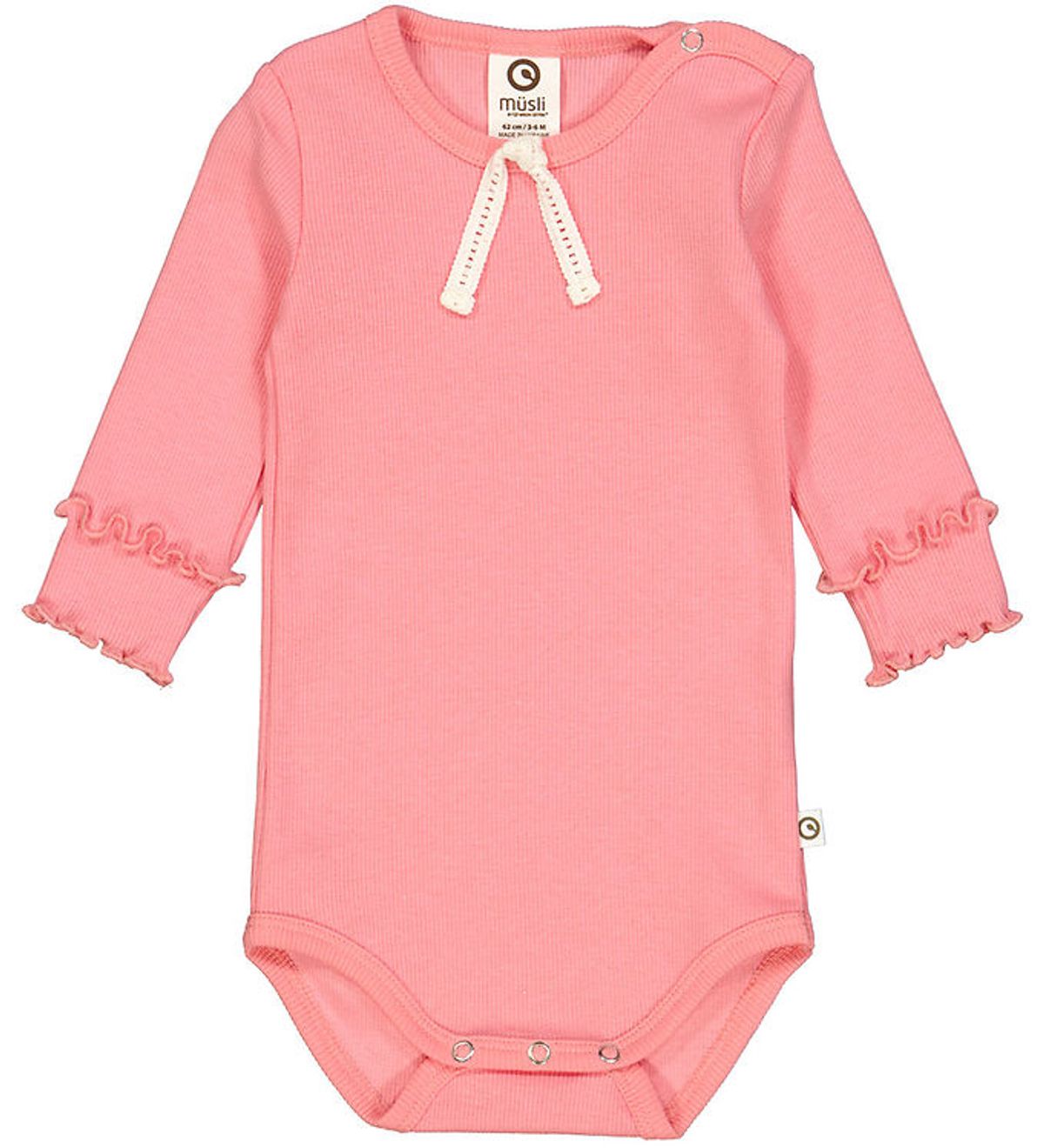 Müsli Body l/æ - Cozy Me Rib - Bubblegum