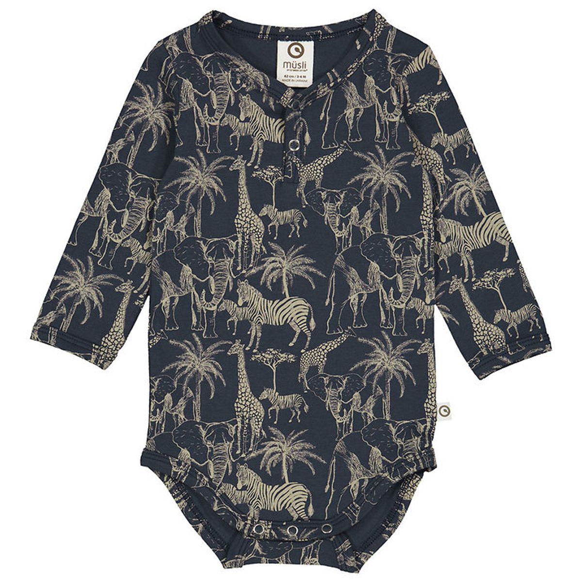 Müsli Body l/æ - Safari - Night Blue/Cashmere