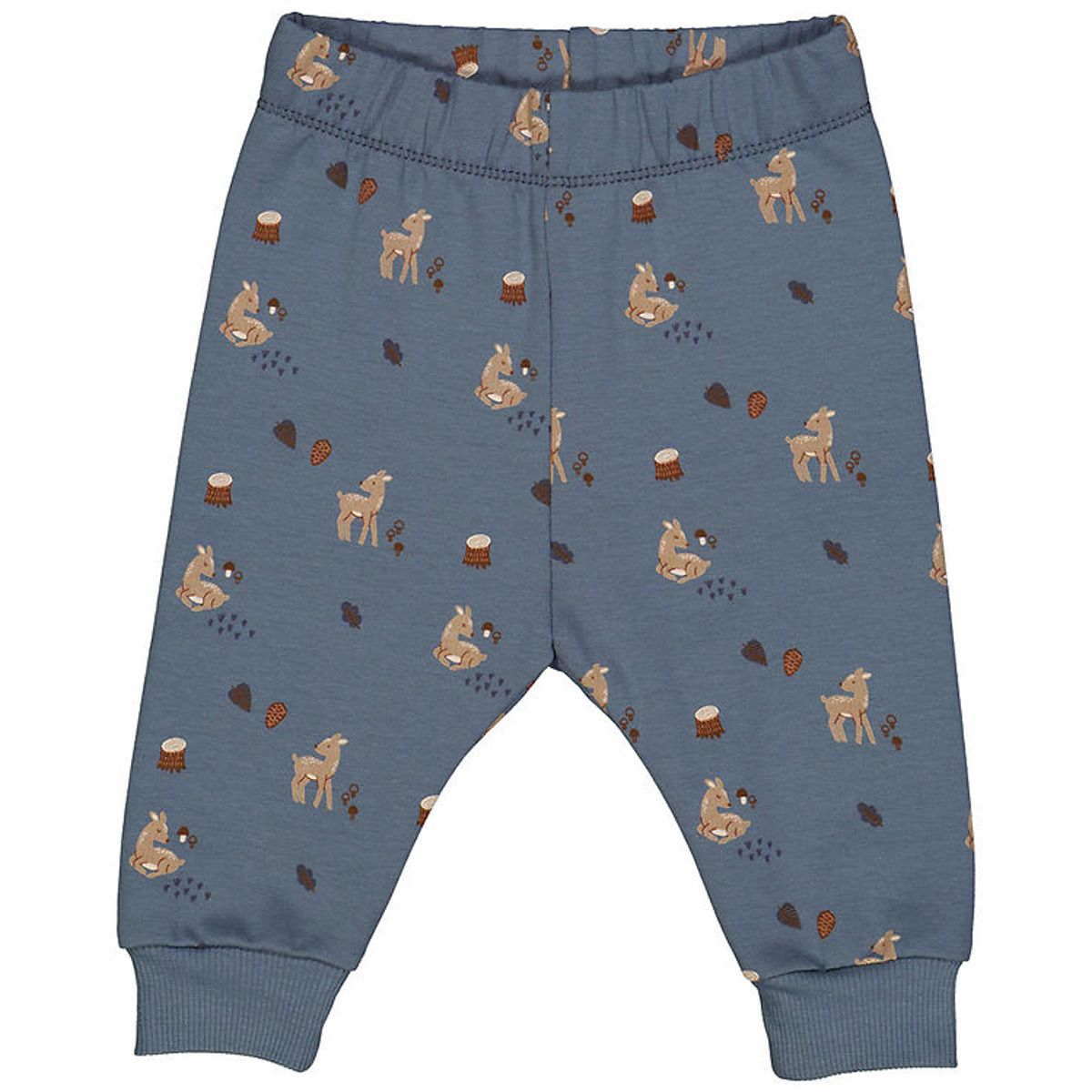 Müsli Sweatpants - Deer - Stormy Blue/Shade/Bark