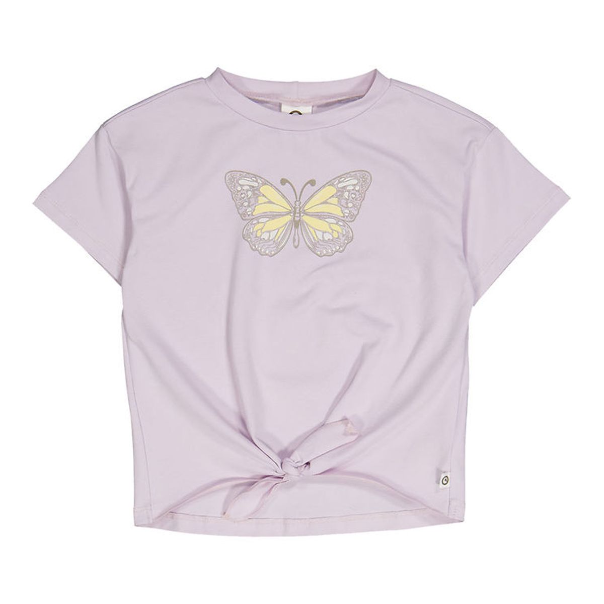 Müsli T-shirt - Crocus - Orchid m. Print