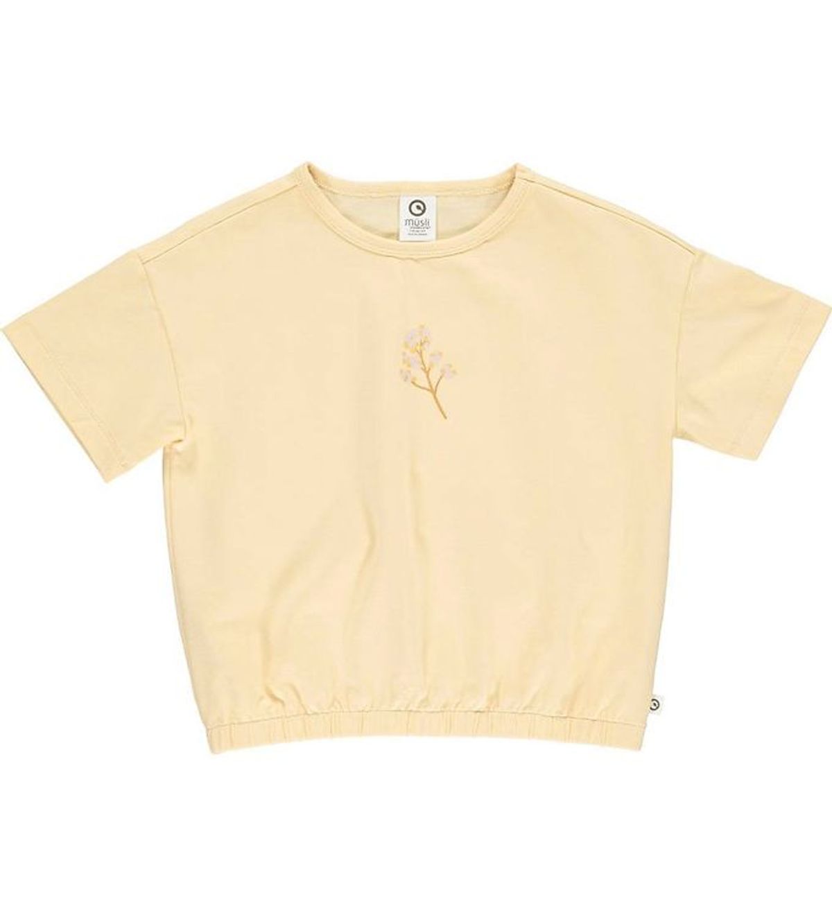 Müsli T-shirt - Filipendula - Calm Yellow