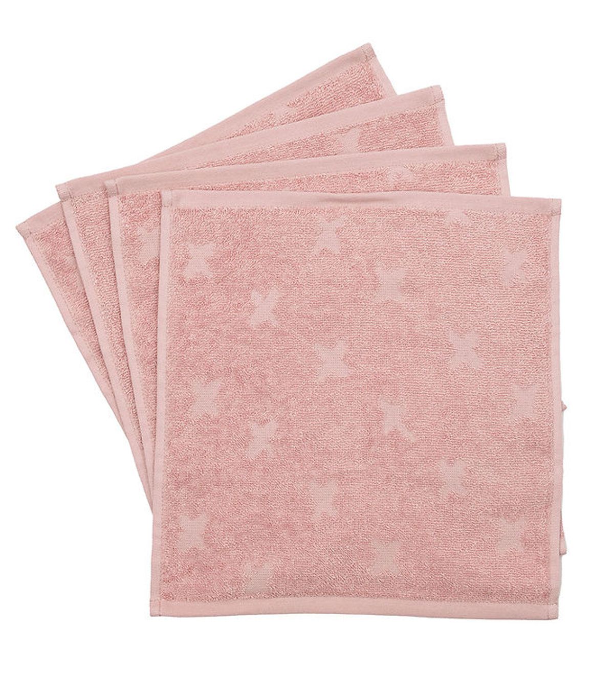 Müsli Vaskeklud - 4-pak - 30x30 - Rose Sugar