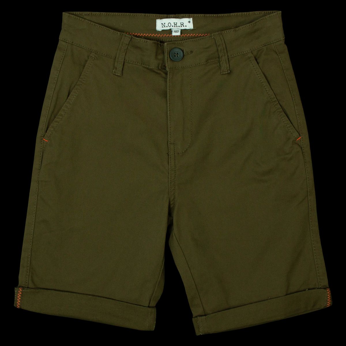 N.O.H.R. Barca Drenge Shorts - Army - 134