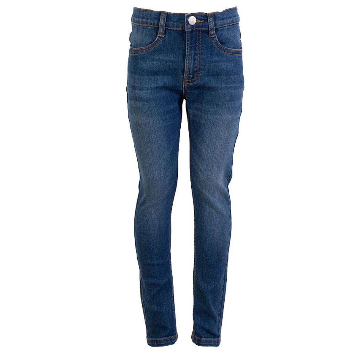 N.O.H.R. Cassidy Drenge Jeans - Medium Dark Blue - 134