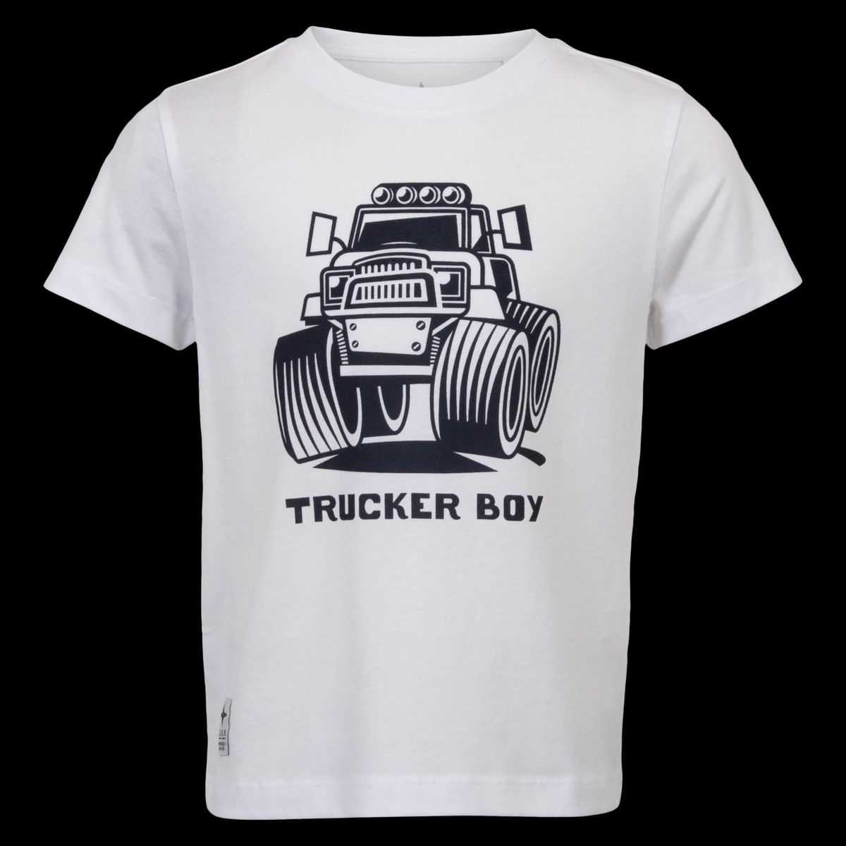 N.O.H.R. Doka Drenge T-shirt - P1 Brigth White - 122/128