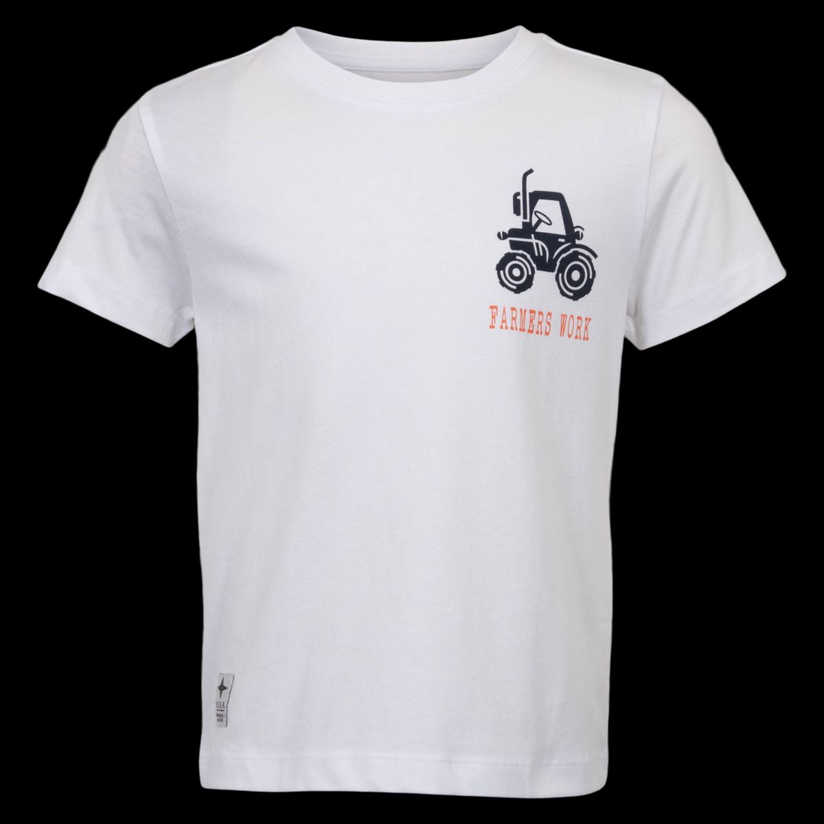 N.O.H.R. Doka Drenge T-shirt - P10 Bright White - 110/116