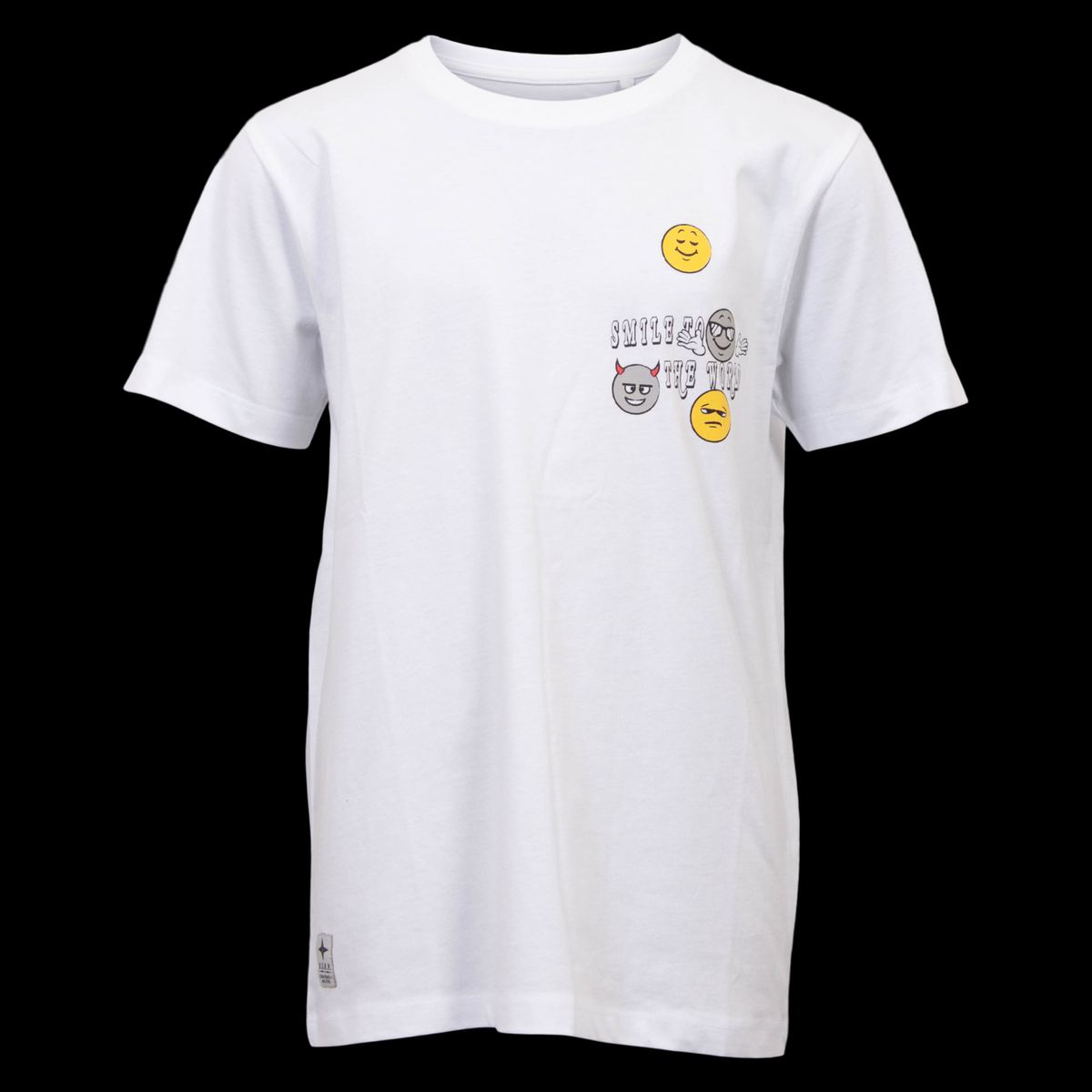 N.O.H.R. Doka Drenge T-shirt - P10 Bright White - 134/140