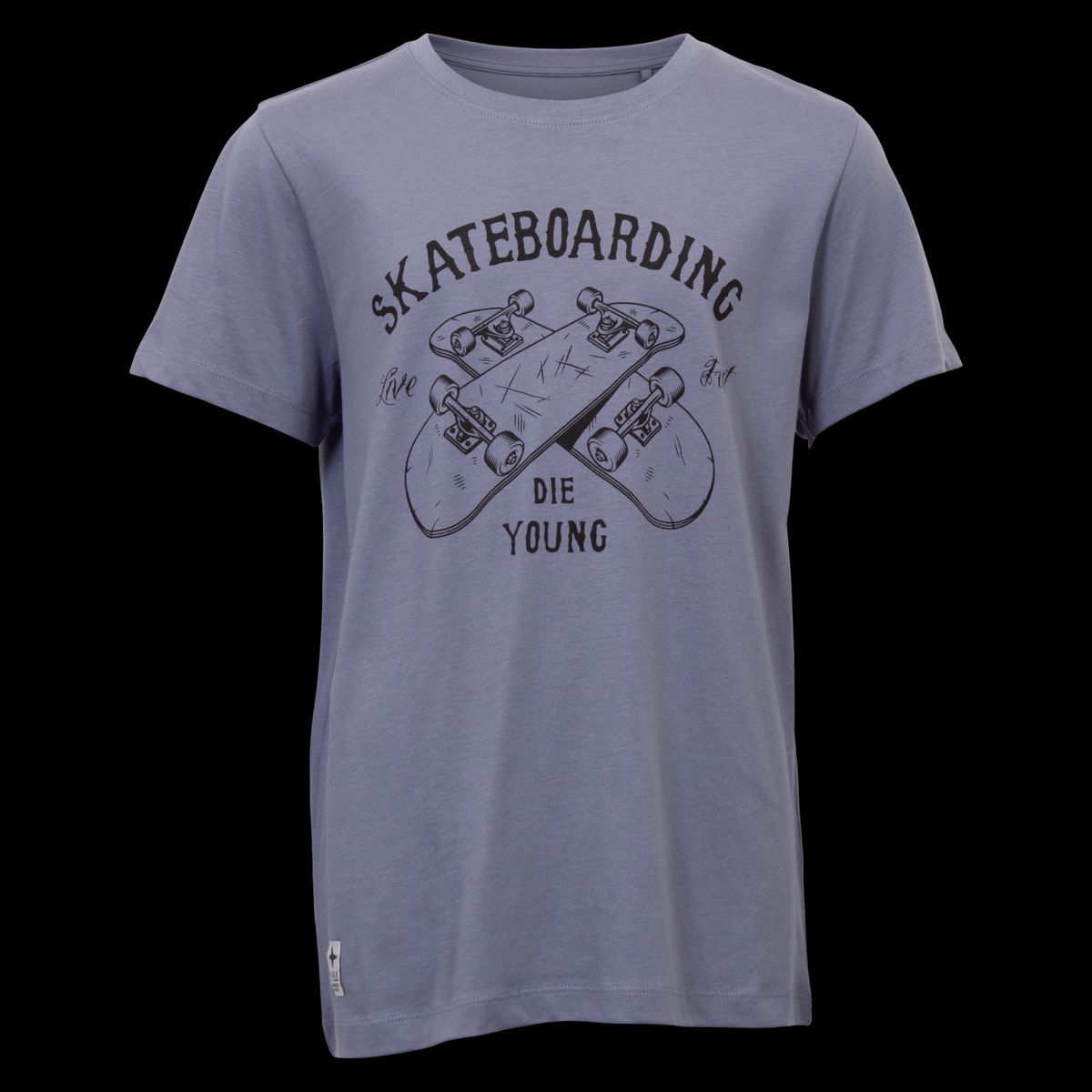 N.O.H.R. Doka Drenge T-shirt - P2 Blue Granite - 134/140