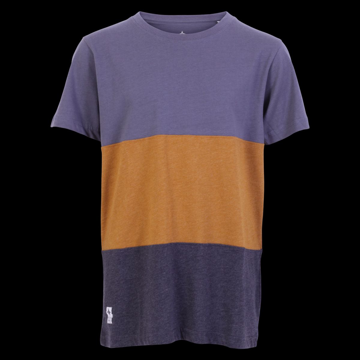 N.O.H.R. Drenge T-shirt - Mustard Block - 134/140