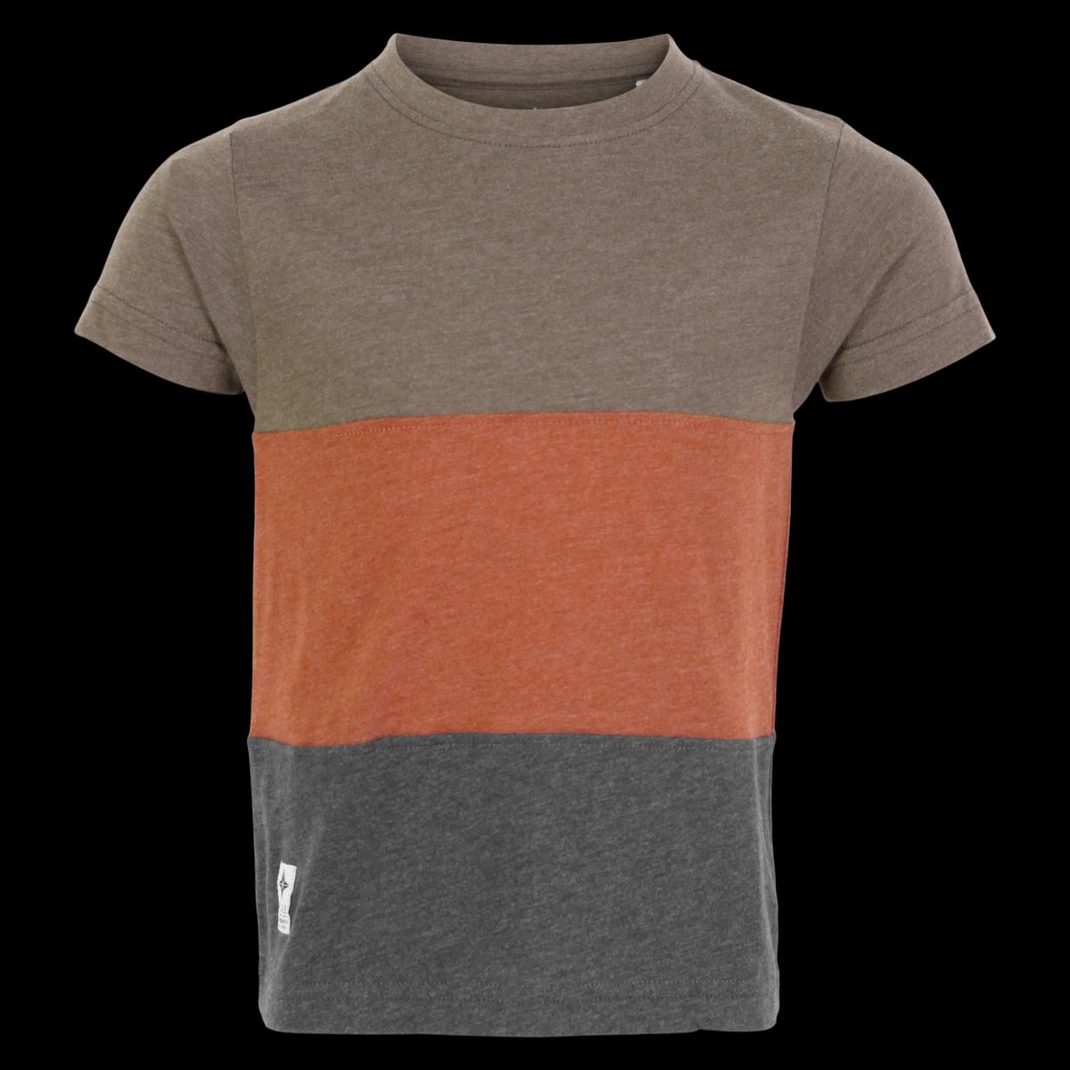 N.O.H.R. Drenge T-shirt - Ochre Block - 110/116