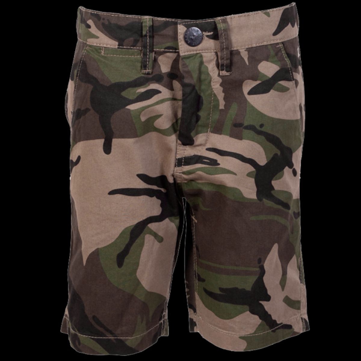 N.O.H.R. Tahoe Drenge Shorts - Army Camouflage - 110/116