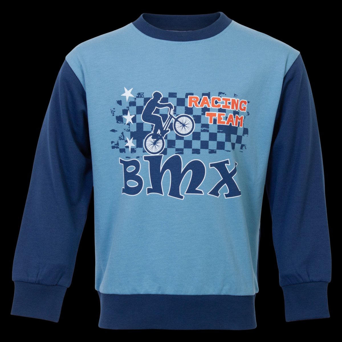 N.O.H.R. Utah Drenge Sweatshirt - Navy Peony - 110/116