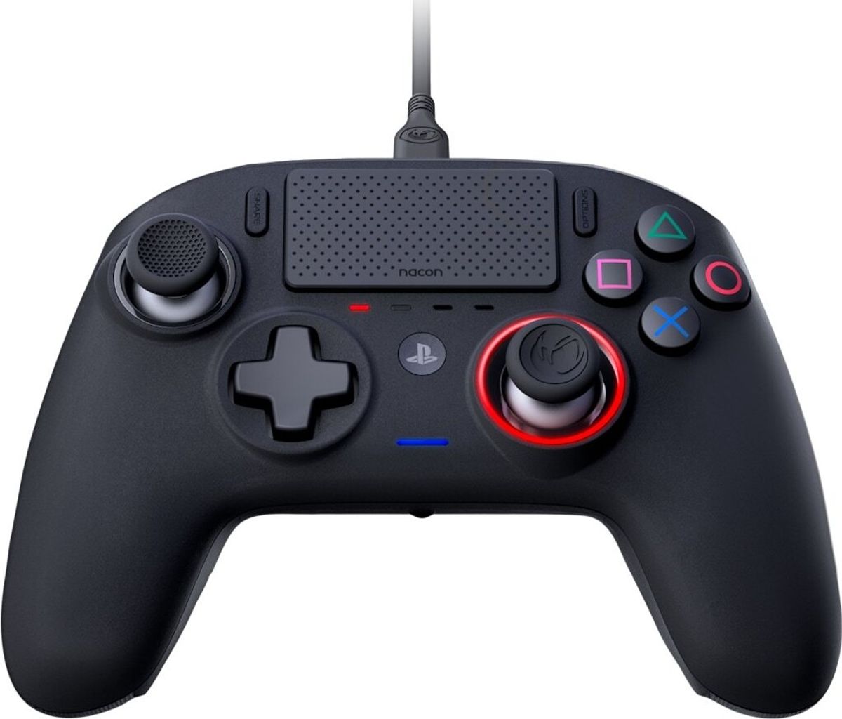 Nacon - Ps4 Controller Med Kabel - Revolution Pro V.3 - Sort