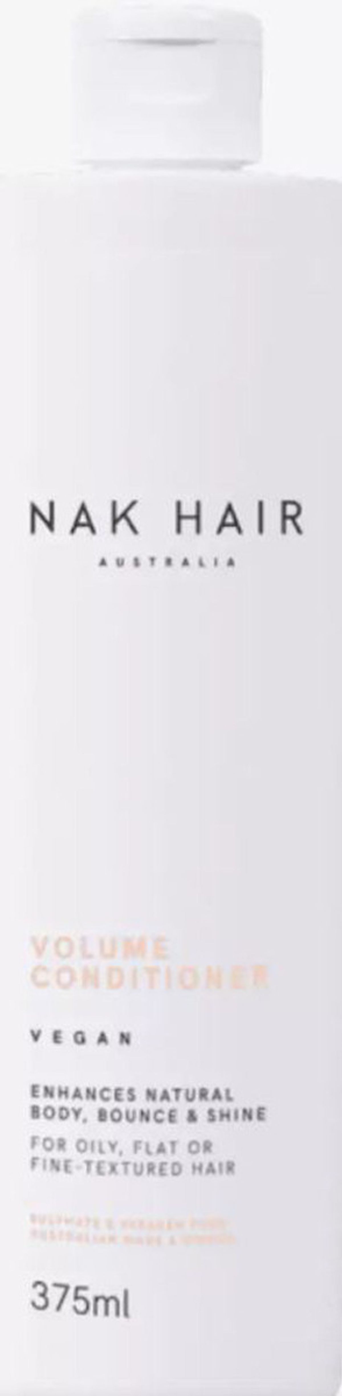 NAK hair australia hydrate conditioner 375ml