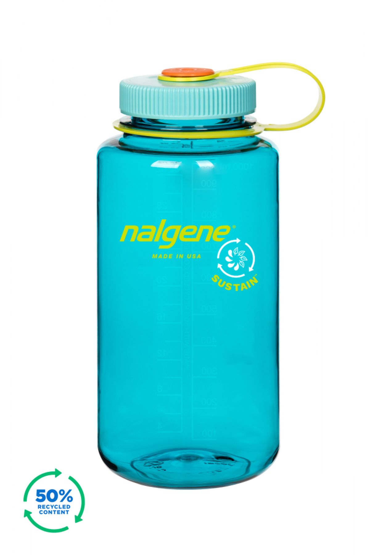 Nalgene Wide Mouth sustain 1000 ml CERULEAN