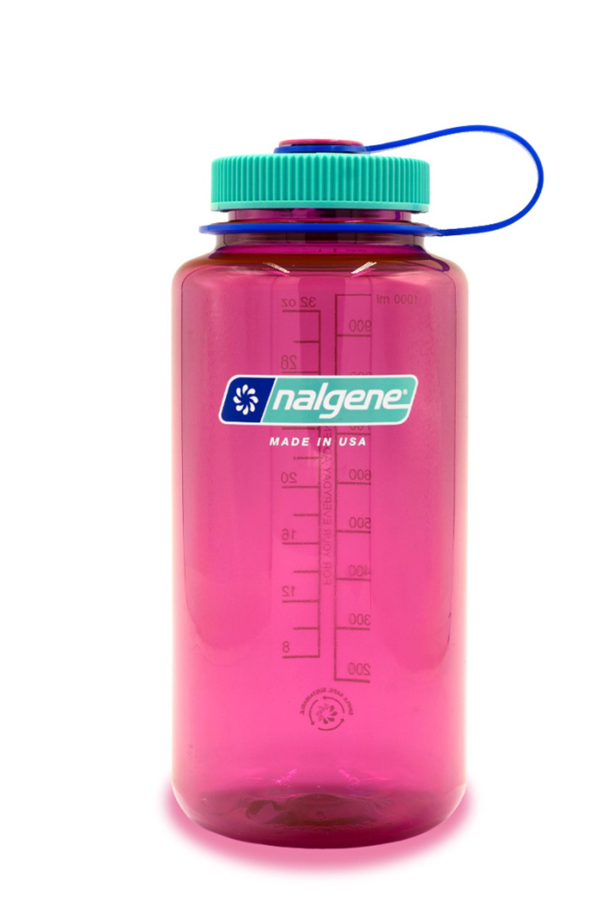 Nalgene Wide Mouth Sustain 1000 ml Electric Magenta